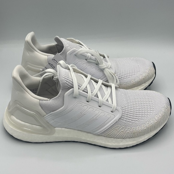 Adidas Ultraboost 20 Men’s Running Shoes Athletic Sneaker White Trainers defects - Picture 10 of 10